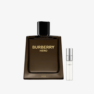 Burberry Hero Parfum kvepalų mėginukas su atomaizeriu 3ml 5ml 10ml – drąsus kedro ir medienos aromatas vyrams, Aroma Tale