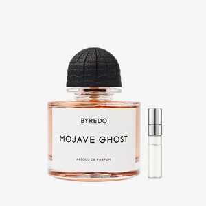 Byredo Mojave Ghost Absolu de Parfum kvepalų mėginukas su atomaizeriu 3ml 5ml 10ml – intensyvus dykumos medienos nišinis unisex aromatas, Aroma Tale