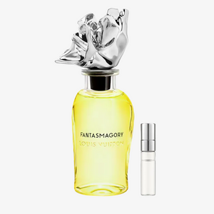 Louis Vuitton Fantasmagory Extrait de Parfum kvepalų mėginukas su atomaizeriu – vanilės ir migdolų aromatas, Aroma Tale