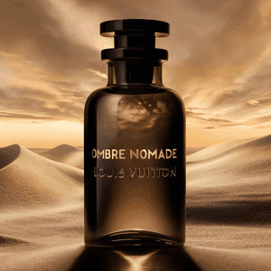 Louis Vuitton Ombre Nomade EDP kvepalų buteliukas – rytiečiškas oud ir rožių prabangus unisex aromatas, Aroma Tale