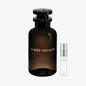 Louis Vuitton Ombre Nomade EDP kvepalų mėginukas su atomaizeriu 3ml 5ml 10ml – gilus oud ir rožių orientalinis prabangus aromatas, Aroma Tale