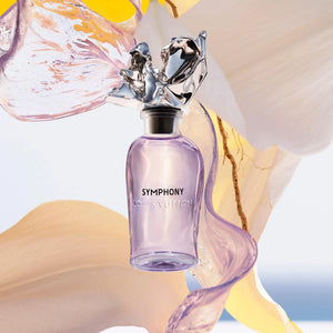 Louis Vuitton Symphony Extrait de Parfum kvepalų buteliukas – prabangus citrusų ir gėlių unisex aromatas, Aroma Tale