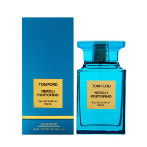 Tom Ford Neroli Portofino EDP kvepalų pakuotė ir buteliukas – gaivus citrusinis Viduržemio jūros stiliaus nišinis aromatas, Aroma Tale