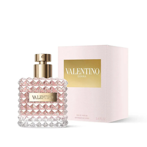 Valentino Donna EDP kvepalų pakuotė ir buteliukas – elegantiški moteriški kvepalai