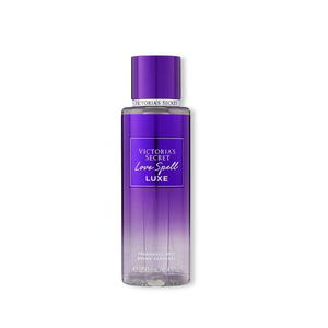 Victoria's Secret Love Spell Luxe kūno dulksna 250 ml moterims su vaisinėmis ir gėlių natomis – prabangiai saldus body mist vakarui