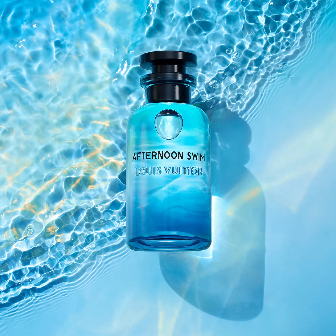 Louis Vuitton Afternoon Swim mėginėlis – energingas unisex kvapas su vandeniniu charakteriu | Aroma Tale