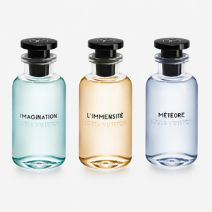 Louis Vuitton Discovery Set 2 – Imagination, L'Immensité ir Météore buteliukai – Aromatale