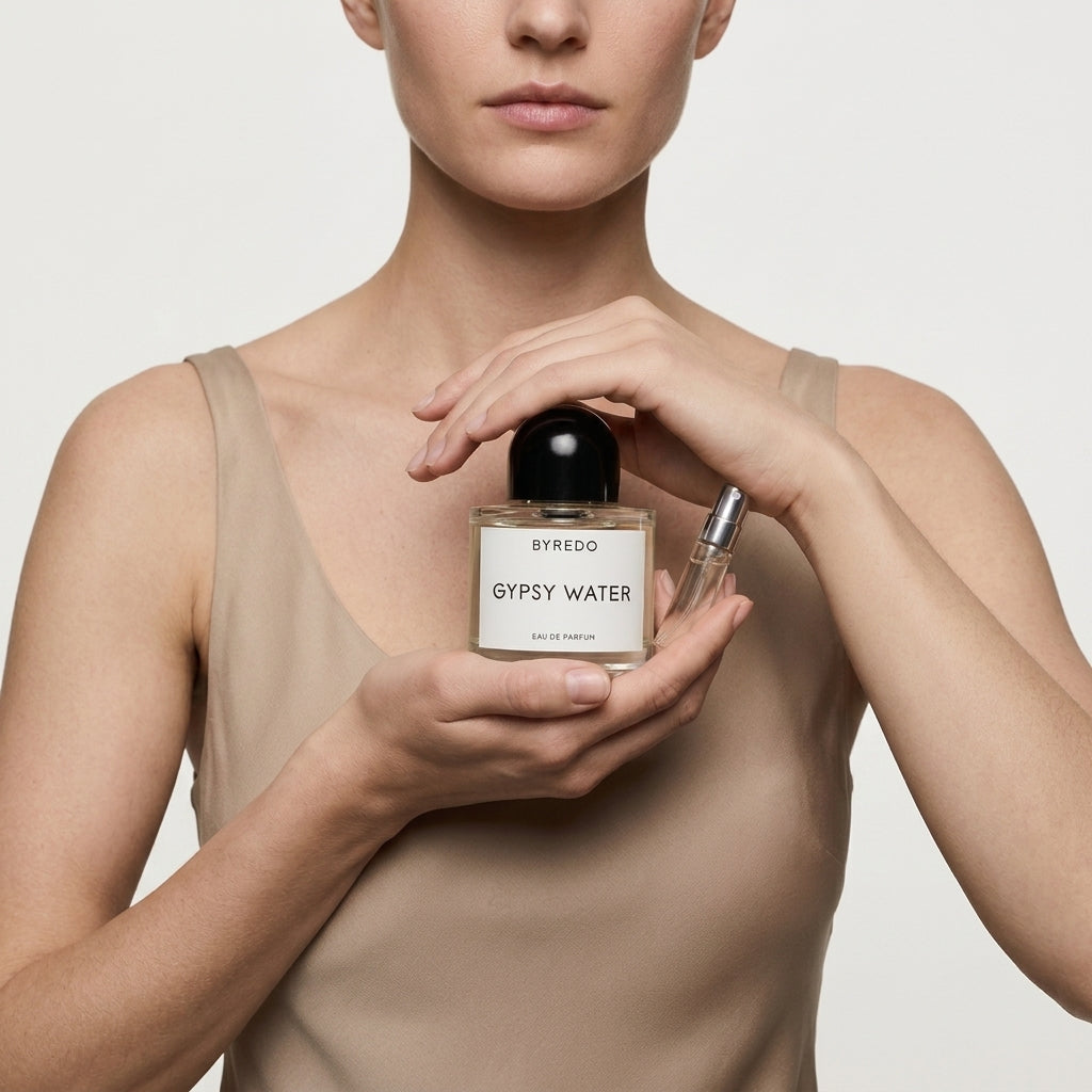 Byredo Gypsy Water EDP kvepalų mėginukas – gaivus citrusų ir medienos aromatas, Aroma Tale