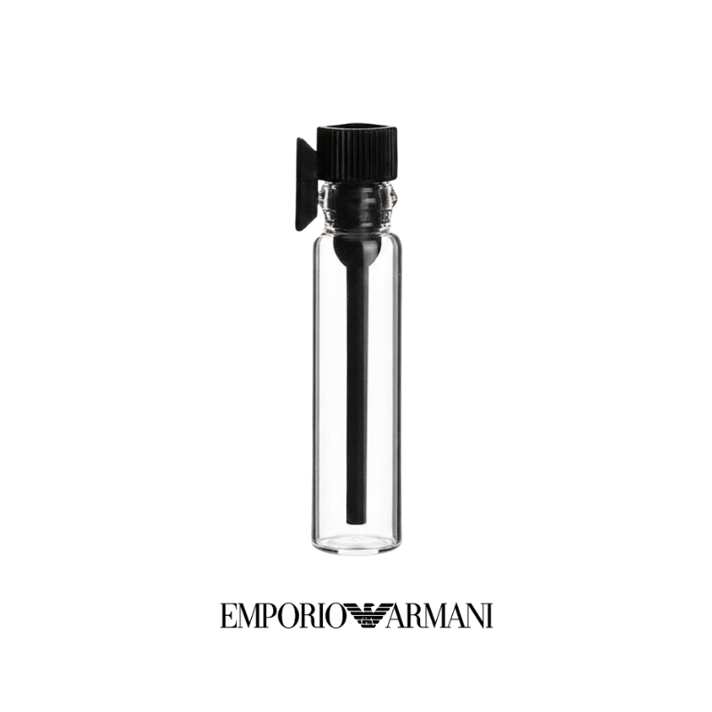 Emporio Armani Stronger With You EDT kvepalų mėginukas 1 ml vyrams su kaštono ir vanilės natomis – šiltas vyriškas aromatas