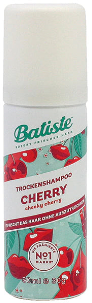 Batiste Cherry 50 ml sausojo šampūno flakonas