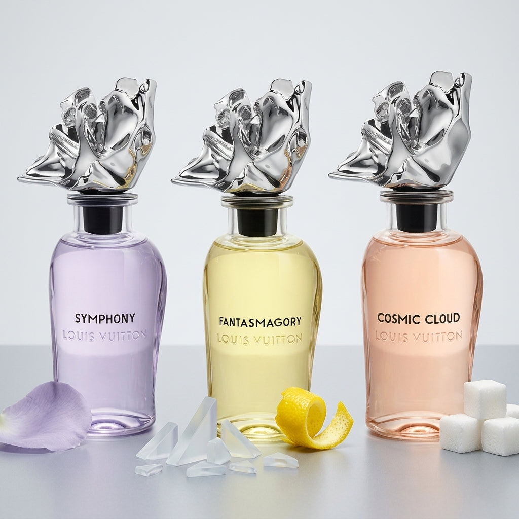 Louis Vuitton Extraits Discovery Set kvepalų mėginukai 3×3 ml – prabangus rinkinys, Aroma Tale