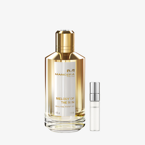 Mancera Melody of the Sun EDP 1 ml kvepalų mėginukas – mango, kokosas, sandalmedis