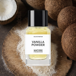 Matiere Premiere Vanilla Powder EDP kvepalų buteliukas – kreminis vanilės aromatas